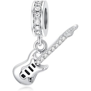 Sterling Silver Charm Set: Moon, Sunflower, Butterfly & Cat Dangle Pendants for Jewelry - 1 of 4