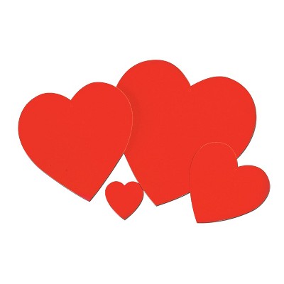 Beistle 8 1/2" Printed Heart Cutouts 21/Pack 77760-9