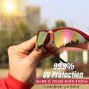 Bison Life Sport MTX Mirror Lens Safety Glasses, ANSI Z87+ High Impact UV Lens -  1 Pack - 3 of 4