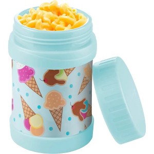 Double Wall Insulated 13oz Reusable Water Bottle for Kids - Spill Proof Lid, Stainless Steel - Keep Liquids Hot/Cold For Hours - Use in Lunch Boxes, - 1 of 4