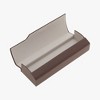 Unique Bargains Wood Grain Portable EyeGlasses Case 1 Pc - 3 of 4