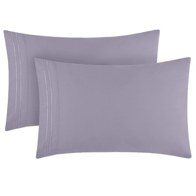 Mellanni Brushed Microfiber Pillowcase Set of 2