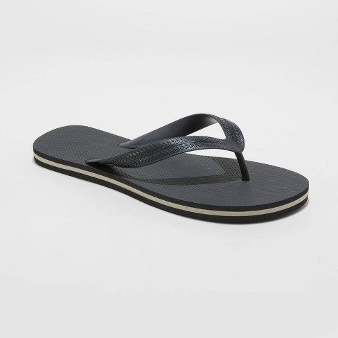 men's flip flops with back strap