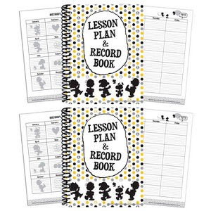 Eureka Peanuts Touch of Class Lesson Plan & Record Book, Pack of 2 - 1 of 3