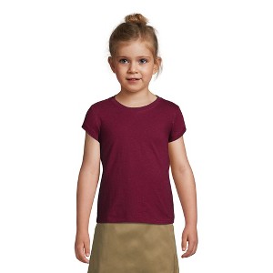 Lands' End School Uniform Kids Short Sleeve Essential T-shirt - 1 of 4