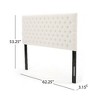 Upholstered Headboard Queen Size with Button-Tufted Diamond Stitching, Queen/Full Beds Headboard with Adjustable Height -Christopher Knight Home - 3 of 4