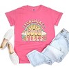 Simply Sage Market Good Vibes Summer Garment Dyed Tee - 3 of 4