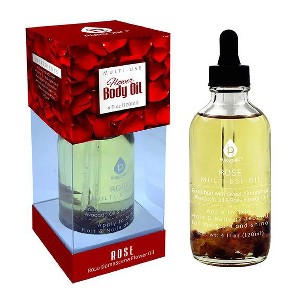 Pursonic Rose flower Multi Use Body Oils 4 Oz - 1 of 3