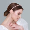 Unique Bargains Women's Rhinestone Hair Hoop Headband 0.24 Inch Wide 1 Pc - 2 of 4