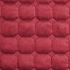 Collections Etc Velvet Non-Slip Quilted Recliner Cover with Side Pockets - 3 of 4