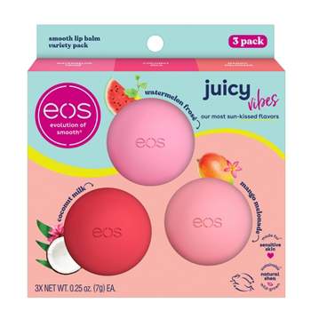 eos Lip Balm Sphere Variety Pack - Juicy Vibes - 3pk
