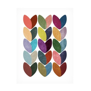 Tom Quartermaine 'Set of 3 Scandinavian Hearts 1' Canvas Art - 1 of 4