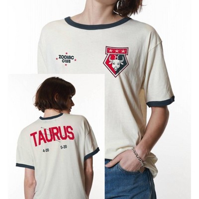 Women's Zodiac Ringer Tee - Girl Dangerous