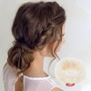 Unique Bargains Christmas Hair Hair Ties Plush Stockings for Christmas Beige 1 Pc - 2 of 4