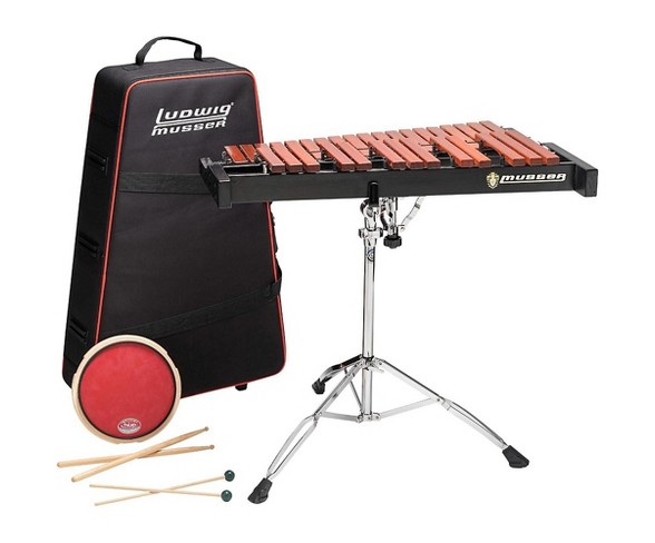 Musser Xylophone Kit 2.5 Octave With Pad,Stand,Bag