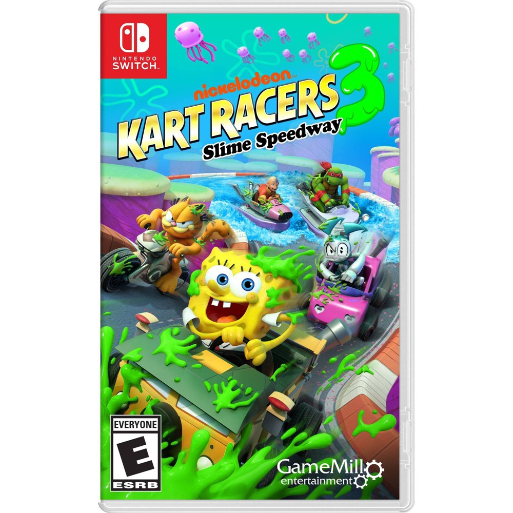 Photos - Game Nickelodeon Kart Racers 3: Slime Speedway - Nintendo Switch