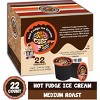 Crazy Cups Hot Fudge Ice Cream Flavored Coffee Pods - 2 of 3
