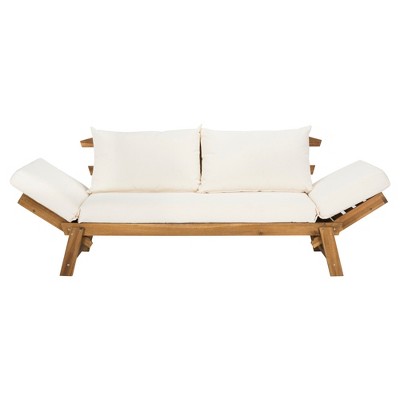 Patio Chaise Lounges Teak - Safavieh