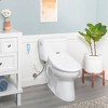 Brondell Omigo Luxury Bidet Toilet Seat Round White - 4 of 4