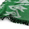 Sesame Street Oscar The Grouch Ugly Christmas Blanket 50"x60" Woven Tapestry - 3 of 4