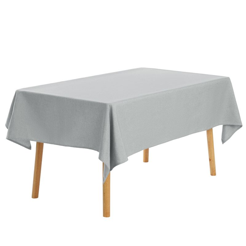 Unique Bargains Rectangle Cotton Linen Waterproof Spillproof Wrinkle Free Table Cover 1 Pc, 1 of 6