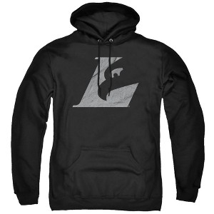 University of Wisconsin La Crosse Official Distressed Primary Adult Pull-Over Hoodie - 1 of 4