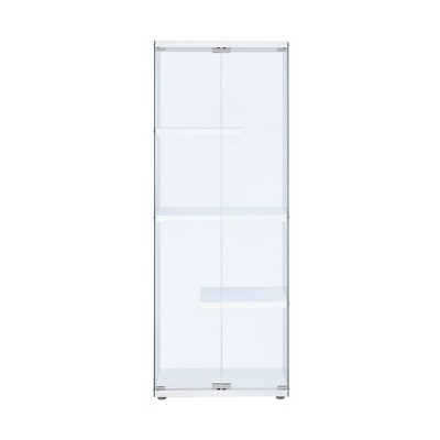 Maxwell Glass Display Cabinet Clear - Picket House Furnishings