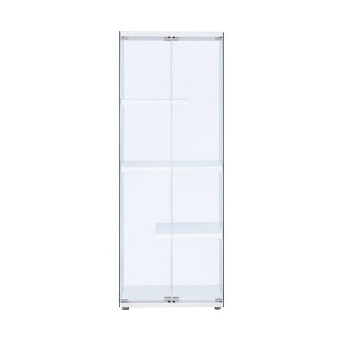 Target store glass cabinet