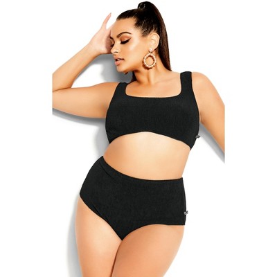 high waisted bikini plus size target