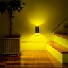 DORESshop 1-Watt Integrated LED Dimmable Plug-In Night Light, RGB Gradient, Dusk to Dawn, 2-Pack for Bedroom or Hallway - 3 of 4