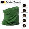 Unique Bargains Breathable Sun Protection Fishing Cycling Neck Gaiter Face Mask - 4 of 4
