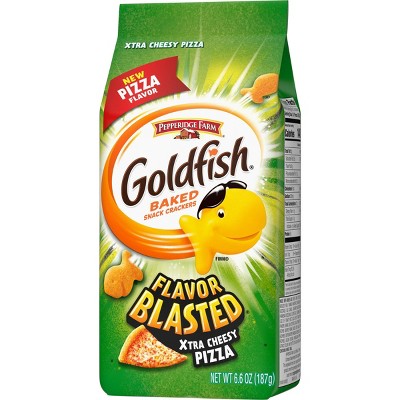 Pepperidge Farm Goldfish Flavor Blasted Xplosive Pizza Crackers - 6.6oz Bag