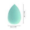 Unique Bargains Mini Face Makeup Sponge 10 Pcs - 2 of 4