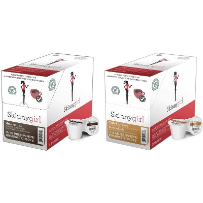 Skinnygirl Coffee Pods, Single Serve Coffee and Flavored Blends for Keurig K Cups Machines