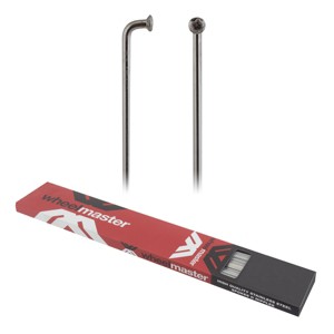 Wheel Master Stainless Steel Spokes J-Bend 2.0 (14G) 263mm Silver - 1 of 1