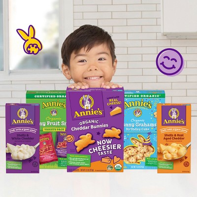 Annie&#39;s Yummy Bunnies &#38; Cheddar Pasta &#38; Cheese - 6oz