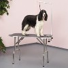 Master Equipment Bone Shaped Folding Table 45In Blk - 2 of 4