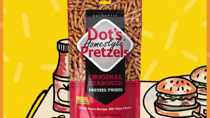 Dot's Homestyle Pretzels - 16oz, 2 of 9, play video