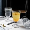 Slickblue Handcrafted Hobnail Beverage Goblet Glass Set of 6, 13.3 oz - 2 of 4