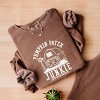 Simply Sage Market Pumpkin Patch Junkie Barn Lightweight Garment Dyed Sweatshirt - 3 of 4