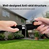 Itopfox 16/3 Black Indoor Outdoor Extension Cord 10 Ft Waterproof, Heavy Duty with 3 Prong Grounded Plug,13A 1625W 16AWG SJTW, Flexible Power Cable - 4 of 4