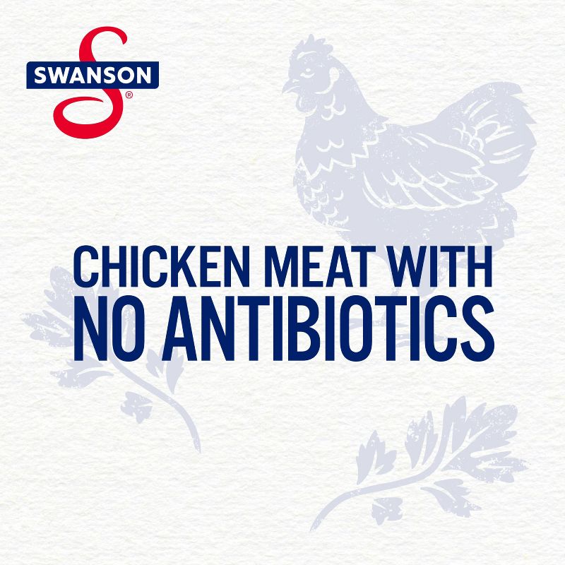 Swanson 35% Less Sodium Canned Chicken - 12.5oz, 5 of 16