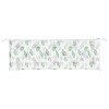 vidaXL Garden Bench Cushion Leaf Pattern 59.1 in.x19.7 in.x2.8 in. Oxford Fabric - 4 of 4