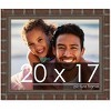 PosterPalooza | 20x17 Modern Bamboo Picture Frame, UV Acrylic, 5 Finishes - 2 of 4