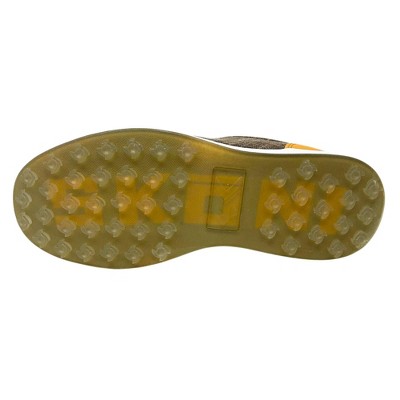 SKONI Men's G2 | Spikeless | Waterproof | Slip On | Golf Shoe (Brown/Ochre, 10) — фото 5