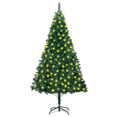 Artificial Christmas Tree Green PVC, Steel 82.7 in tall