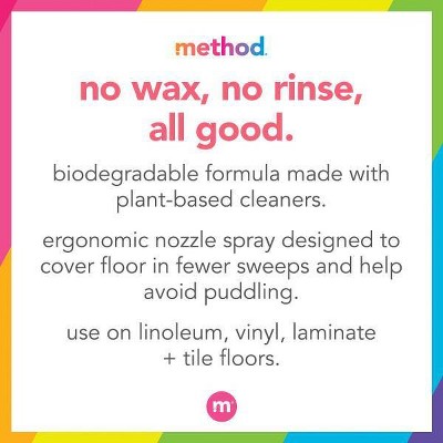Method Spearmint Sage Squirt and Mop Hard Floor Cleaner - 25 fl oz