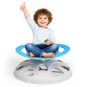 Kids Sensory Swivel Chair, Spinning Chair for Autistic Kids with Safety Handle & Non-Slip Design, Training Body Coordination - 1 of 4