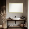 Amanti Art Incline Non-Beveled Wood Framed Bathroom Vanity Wall Mirror - 4 of 4