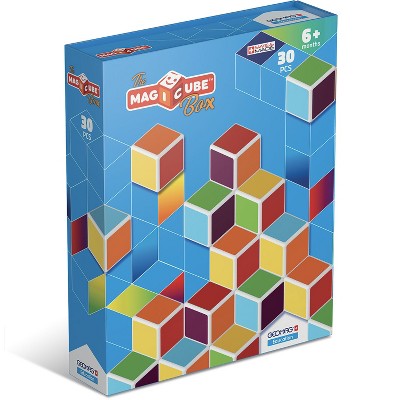 Geomag™ Magicube Free Building Set (64 Piece) - Kids Stem Learning Magnetic Blocks & Cubes